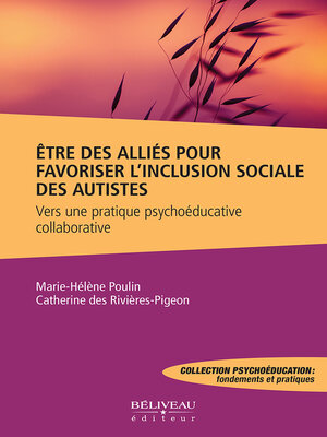 cover image of Être des alliés pour favoriser l'inclusion sociale des autistes